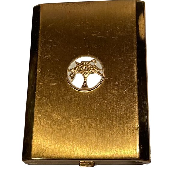 Cara Nome Vintage Power Compact Langlois Inc New York - Picture 1 of 5